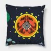 Hearthian Solar System Throw Pillow Official Outer Wilds Merch