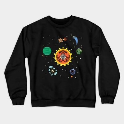 Hearthian Solar System Crewneck Sweatshirt Official Outer Wilds Merch