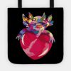 Axolotl Animal And Heart Tote Official Outer Wilds Merch