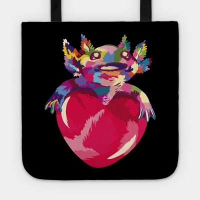 Axolotl Animal And Heart Tote Official Outer Wilds Merch