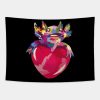 Axolotl Animal And Heart Tapestry Official Outer Wilds Merch