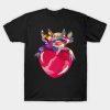 Axolotl Animal And Heart T-Shirt Official Outer Wilds Merch