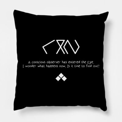 Outer Wilds Eye Of The Universe Coordinates Throw Pillow Official Outer Wilds Merch