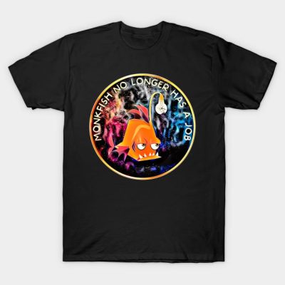 The Anglerfish Light Darkness In No Longer Has A J T-Shirt Official Outer Wilds Merch