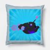 Blue Light Fish Sea Throw Pillow Official Outer Wilds Merch