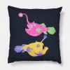 Lovely Angler Fish Throw Pillow Official Outer Wilds Merch