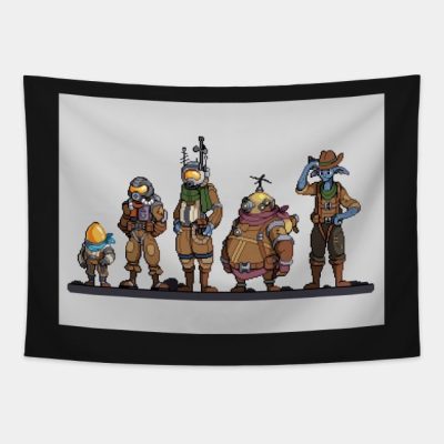 Traveler Pixel Art Tapestry Official Outer Wilds Merch