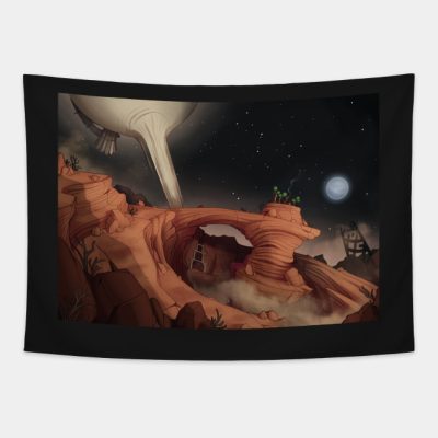 Hourglass Twins Tapestry Official Outer Wilds Merch