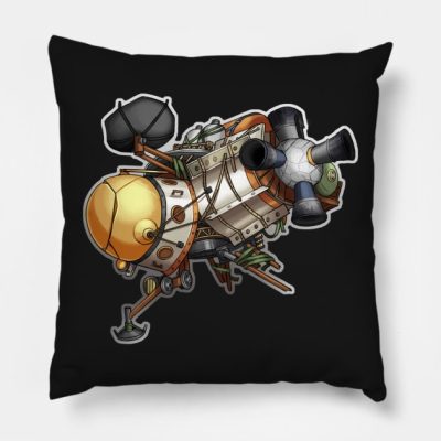 Outer Wilds Ship Throw Pillow Official Outer Wilds Merch