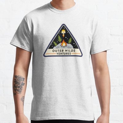 Outer Wilds Ventures Patch T-Shirt Official Outer Wilds Merch