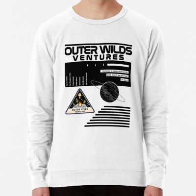 Nasa-Inspired Outer Wilds Ventures Sweatshirt Official Outer Wilds Merch