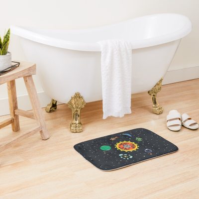 Hearthian Solar System Bath Mat Official Outer Wilds Merch