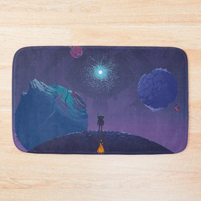 Outer Wilds Game Art Print Bath Mat Official Outer Wilds Merch