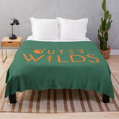 Outer Wilds 	 Classic Throw Blanket Official Outer Wilds Merch