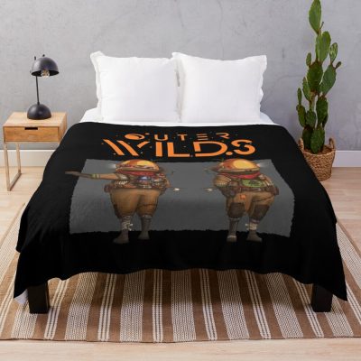 Outer Wilds Throw Blanket Official Outer Wilds Merch