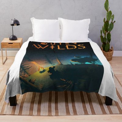 Outer Wilds Throw Blanket Official Outer Wilds Merch