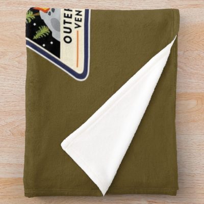 Nasa-Inspired Outer Wilds Ventures Throw Blanket Official Outer Wilds Merch