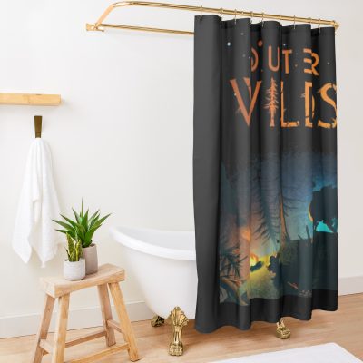 Outer For Men And Women Shower Curtain Official Outer Wilds Merch