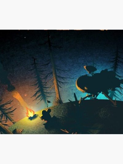 Outer Wilds Game Tapestry Official Cow Anime Merch