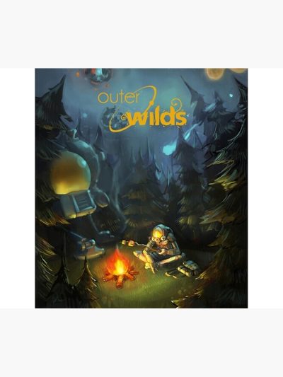 Outer Wilds Game Tapestry Official Cow Anime Merch