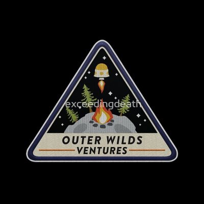 Outer Wilds Ventures Patch Tote Bag Official Cow Anime Merch