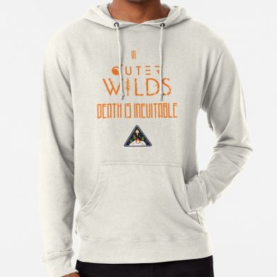 In Outer Wilds Death Is Inevitable Hoodie Official Cow Anime Merch