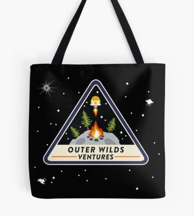 Outer Wilds Ventures Patch Tote Bag Official Cow Anime Merch