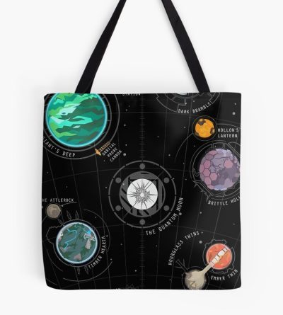 Outer Wilds System Tote Bag Official Cow Anime Merch