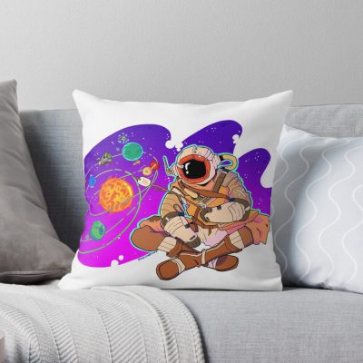 The Perfect Marshmallow Throw Pillow Official Cow Anime Merch