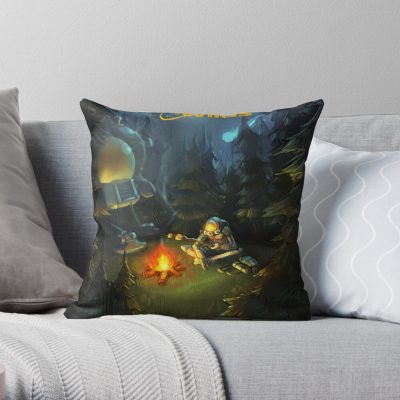 Outer Wilds Poster Throw Pillow Official Cow Anime Merch