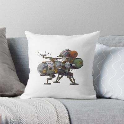 Outer Wilds  Space Ship Throw Pillow Official Cow Anime Merch