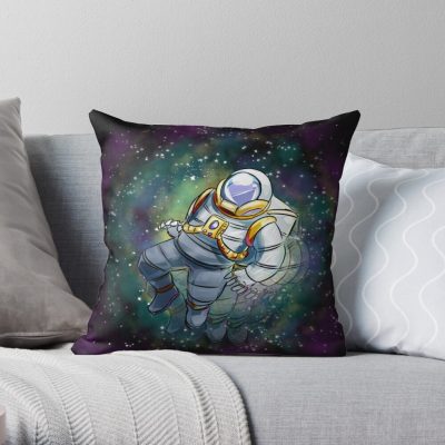 Outer Wilds Space Throw Pillow Official Cow Anime Merch