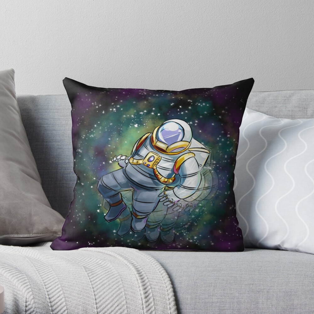 Gabbro Outer Wilds Space Throw Pillow