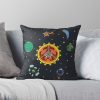 Hearthian Solar System Throw Pillow Official Cow Anime Merch