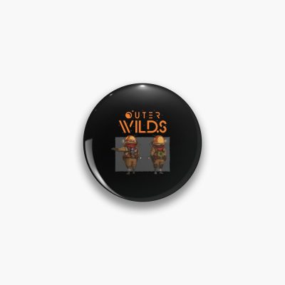 Outer Wilds Pin Official Cow Anime Merch