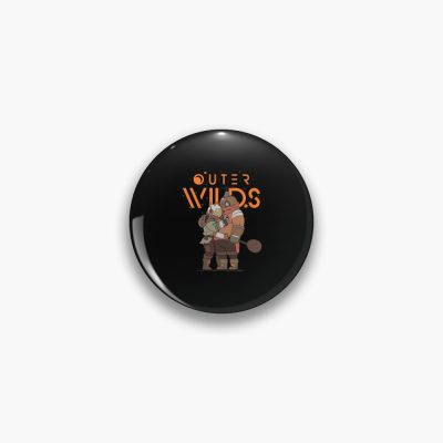 Outer Wilds Pin Official Cow Anime Merch