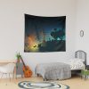 Outer Wilds Game Tapestry Official Cow Anime Merch