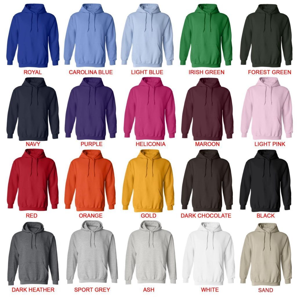 hoodie color chart - Outer Wilds Store