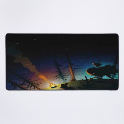 An Illustration Of Outer Wilds Poster Mouse Pad Official Cow Anime Merch